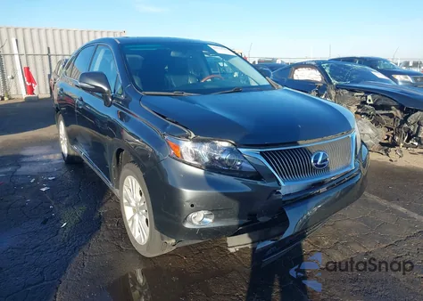 2011 Lexus Rx 450H z USA, uszkodzony, nr VIN JTJZB1BA0B2004972